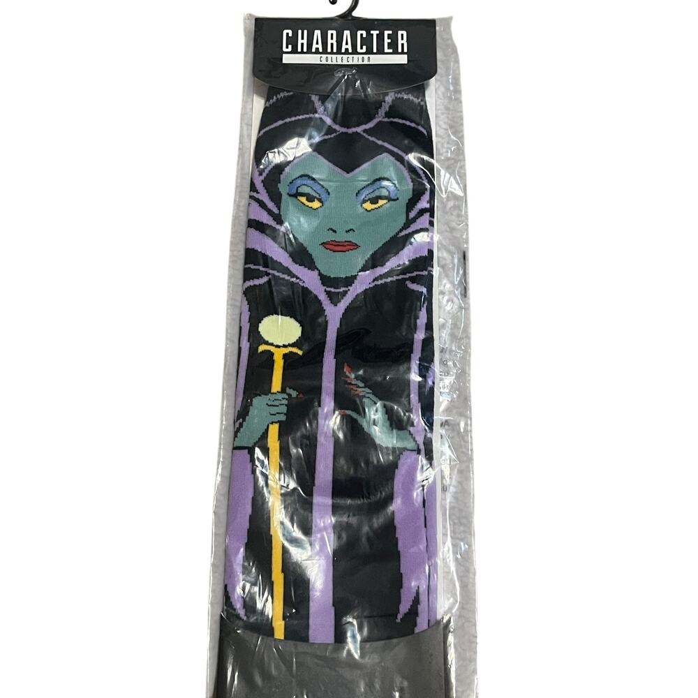 Disney Villains Maleficent Tall Socks - Picture 2 of 4